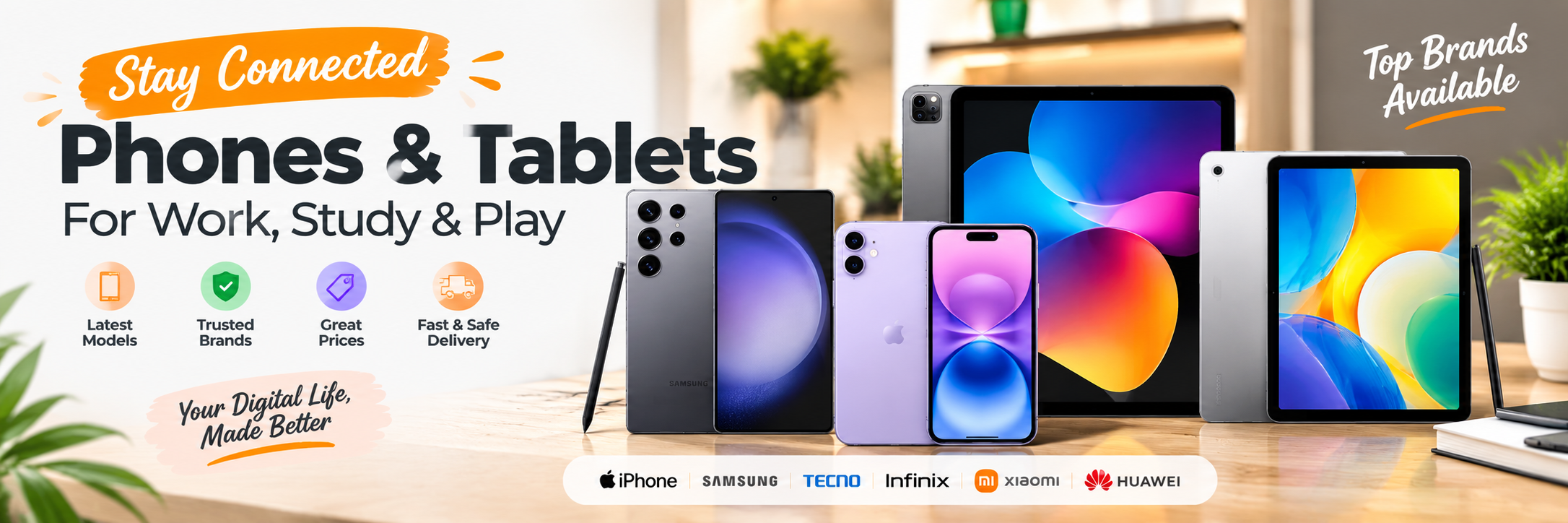 Phone and Tablets